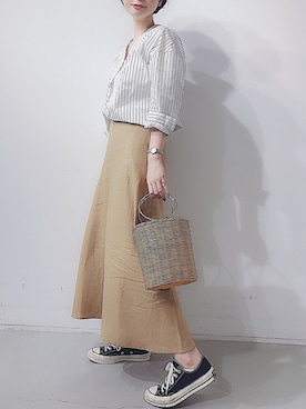 naoさん（レディース・167cm）の春コーディネート