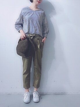 naoさん（レディース・167cm）の春コーディネート