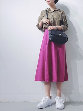「オールドコーチ」｜naoさん（レディース・167cm）の春コーディネート