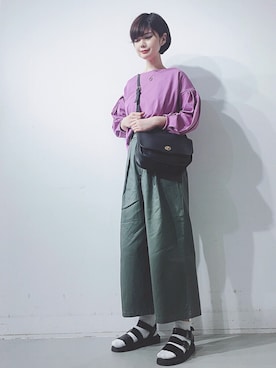 「オールドコーチ」｜naoさん（レディース・167cm）の春コーディネート