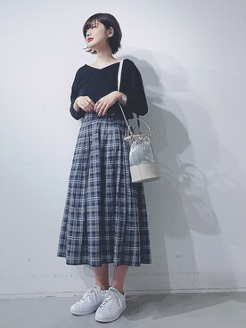 naoさん（レディース・167cm）の春コーディネート