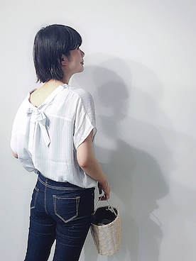 naoさん（レディース・167cm）の夏コーディネート