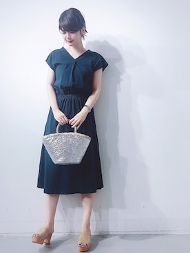 naoさん（レディース・167cm）の夏コーディネート