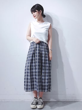 naoさん（レディース・167cm）の夏コーディネート