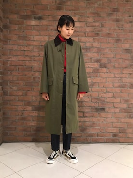 ＢＹ　コットンナイロンタフタライナー付きステンカラーコート BEAUTY&YOUTH UNITED ARROWS（ビューティーアンドユース