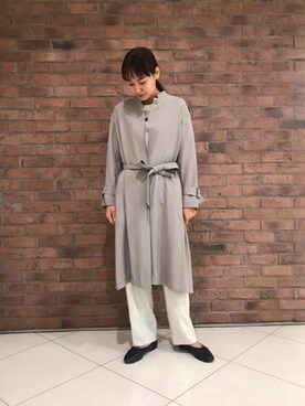 Saki Tanakaさん(レディース・164cm)の冬コーディネート