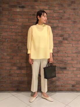 Saki Tanakaさん(レディース・164cm)の春コーディネート