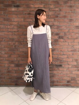 Saki Tanakaさん(レディース・164cm)の秋コーディネート