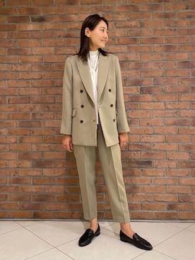 Saki Tanakaさん（レディース・164cm）の秋コーディネート