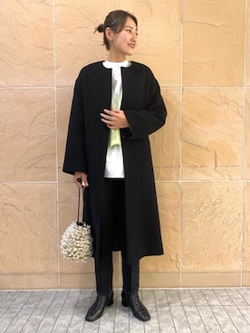 Saki Tanakaさん（レディース・164cm）の秋コーディネート