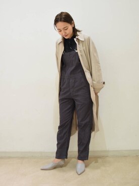 Saki Tanakaさん（レディース・164cm）の春コーディネート