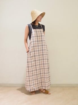 Saki Tanakaさん（レディース・164cm）の春コーディネート