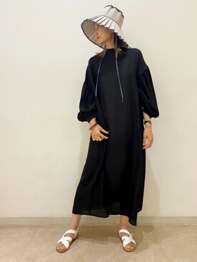 Saki Tanakaさん（レディース・164cm）の夏コーディネート