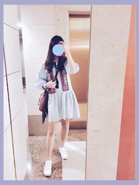  cherry. 🎈さん（レディース・172cm）の春コーディネート