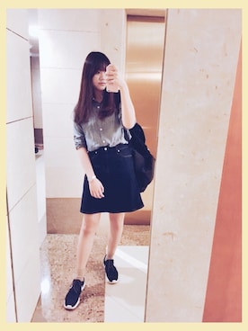  cherry. 🎈さん（レディース・172cm）の春コーディネート