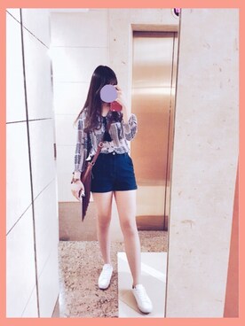  cherry. 🎈さんのコーディネート