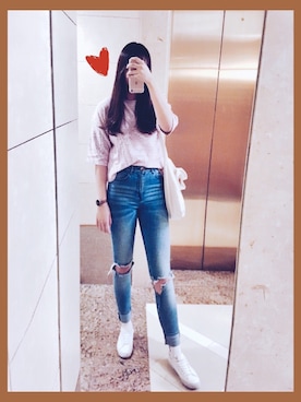  cherry. 🎈さんのコーディネート