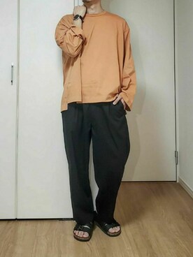 「DAISO（DAISO）のアイテム（アナログ腕時計）」を使った、まーくんさん（メンズ・174cm）の春コーディネート