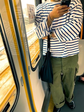 「yuni（ユニ　）のアイテム」を使った、tankobu7さん（メンズ・176cm）の春コーディネート
