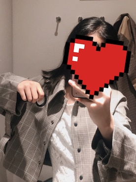 「アイテム（ブルゾン）」を使った、林芒soffelyさん（レディース・160cm・10代）の冬コーディネート