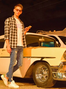 Kenta.comさん（メンズ・187cm）の秋コーディネート