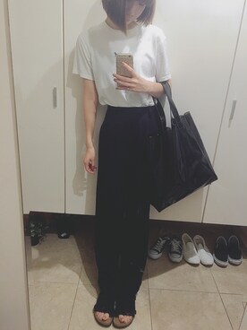 「アイテム（イヤリング）」を使った、aaaaaさん（レディース・163cm・20代）の夏コーディネート