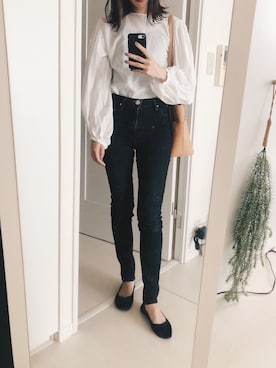 BEAUTY&amp;YOUTH UNITED ARROWS - 6(ROKU)PAD GATHER BLOUSE ブラウス BEAUTY&YOUTH UNITED ARROWS（ビューティーアンドユース