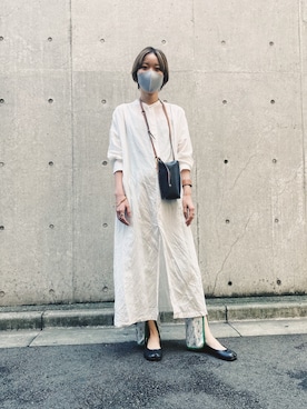 「mame（マメ）のアイテム（パンツ）」を使った、aaaaaさん（レディース・163cm）の秋コーディネート