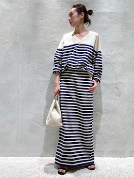 「ボーター」｜c_ha_taさん（レディース・158cm）の冬コーディネート