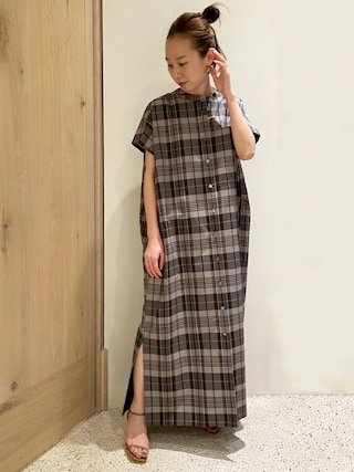 Curensology チェックシャツワンピース Curensology（カレンソロジー）の「Curensology(カレンソロジー