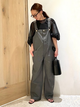 「YAHKI（ヤーキ）のアイテム」を使った、c_ha_taさん（レディース・158cm）の春コーディネート