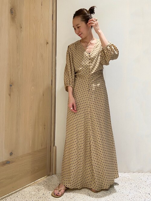 む*ぎ様 カレンソロジー ニットフレアワンピース Curensology（カレンソロジー）の「Curensology(カレンソロジー