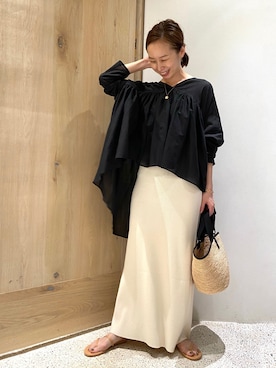 「TKEES（ティキーズ）のアイテム」を使った、c_ha_taさん（レディース・158cm）の春コーディネート