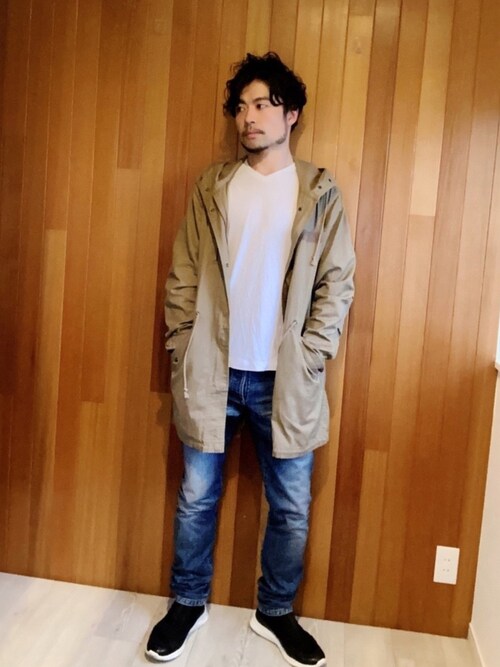 まっきん 筋トレ ゆるローファット Nano Universeのスニーカーを使ったコーディネート Wear まっきん 筋トレ ゆるローファット Nano Universeのスニーカーを使ったコーディネート Wear