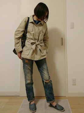 bayasiさん（レディース・156cm）の春コーディネート