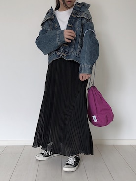 「Ron Herman（ロン ハーマン）のアイテム」を使った、_.sさん（キッズ・125cm）の春コーディネート