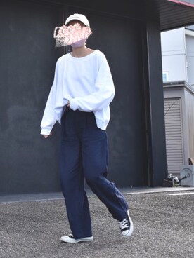 偲央さん（レディース・163cm）の秋コーディネート