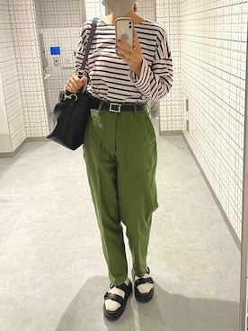 偲央さん（レディース・163cm）の夏コーディネート