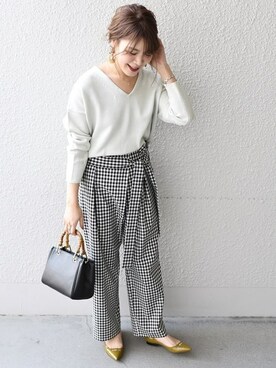 Arakawaさん（レディース・156cm）の冬コーディネート