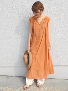 Arakawaさん（レディース・156cm）の夏コーディネート