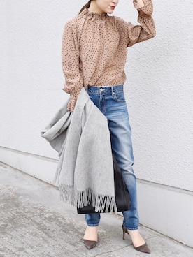 Arakawaさん（レディース・156cm）の冬コーディネート