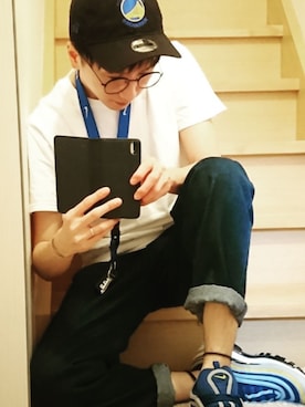 「airmax」｜「アイテム（その他）」を使った、yutaさん（メンズ・172cm）の夏コーディネート