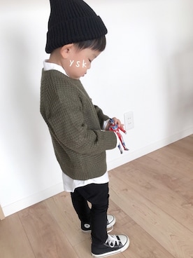 youtanさん（キッズ・90cm）の冬コーディネート