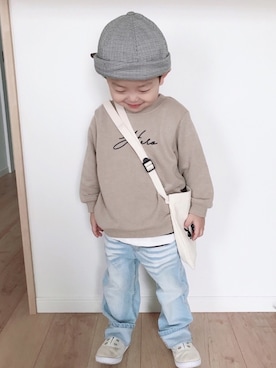 youtanさん（キッズ・90cm）の冬コーディネート