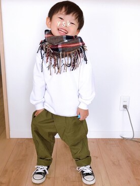 youtanさん（キッズ・90cm）の冬コーディネート
