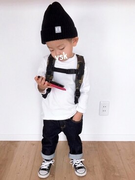 youtanさん（キッズ・90cm）の冬コーディネート