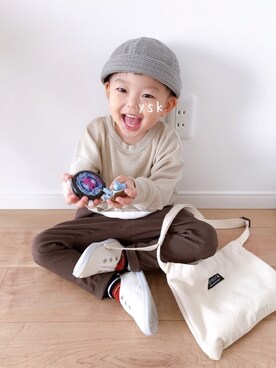 youtanさん（キッズ・90cm）の冬コーディネート