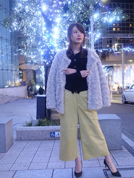 西川 瑞希さん(レディース・157cm)の冬コーディネート