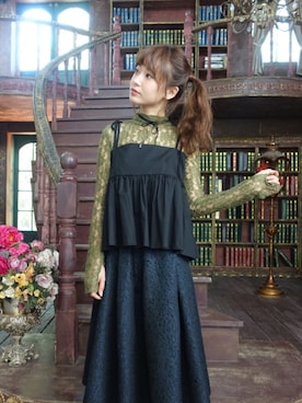 「撮影」｜「アイテム（その他）」を使った、西川 瑞希さん（レディース・157cm）の冬コーディネート