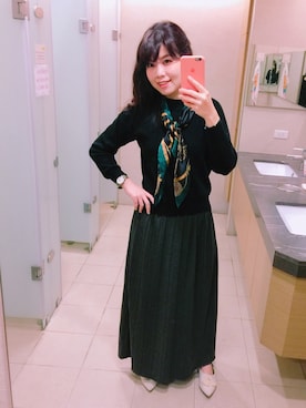 「working style」｜「アイテム（その他シューズ）」を使った、Jet Huangさん（レディース・165cm）の春コーディネート
